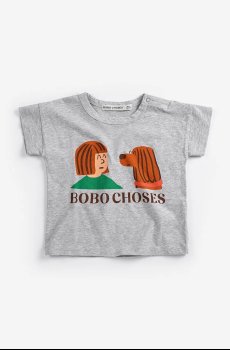 Детская хлопковая футболка Bobo Choses Friends in a Pickle