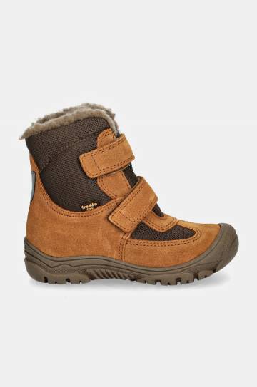 Детские кожаные сапоги Froddo LINZ WOOL TEX HIGH цвет коричневый G3160229 Детские кожаные сапоги Froddo LINZ WOOL TEX HIGH цвет коричневый G3160229