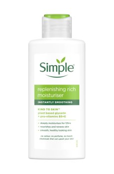 Восстанавливающий крем для лица Simple Kind To Skin Replenishing Rich Moisturiser, 125 мл
