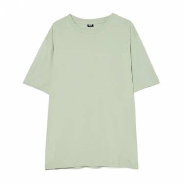 Cropp - Гладка футболка basic - блідо-зелений Cropp - Гладка футболка basic - блідо-зелений