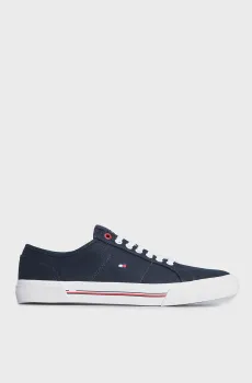 Мужские темно-синие кеды CORE CORPORATE VULC CANVAS Синий 43 Tommy Hilfiger FM0FM04560