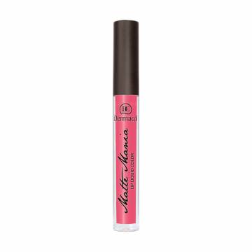 Жидкая матовая помада для губ Dermacol Matte Mania 21, 3.5 мл Жидкая матовая помада для губ Dermacol Matte Mania 21, 3.5 мл