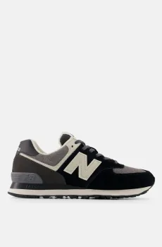 Черные кроссовки 574 Черный 7.5 New Balance U574SBK