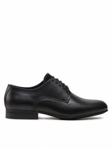 Calvin Klein Туфлі Derby HM0HM01504 Чорний Calvin Klein Туфлі Derby HM0HM01504 Чорний