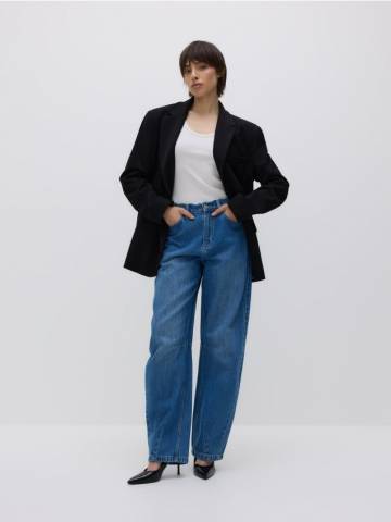 Reserved - Джинсы balloon fit - синій - 748FZ-55J Reserved - Джинсы balloon fit - синій - 748FZ-55J