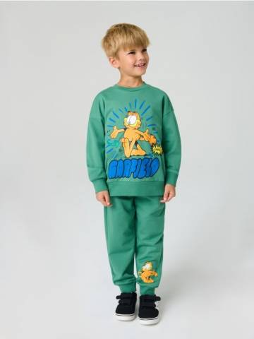 Трикотажні штани Garfield - зелений Трикотажні штани Garfield - зелений