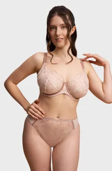 Женские бежевые трусики Бежевый XL brabrabra SLZ29102021