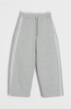 Широкі спортивні штани - сірий