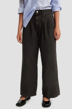 Женские черные джинсы Featherweight Baggy Черный 25-28 Levi’s® A7453;0009