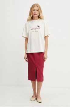 Хлопковая юбка Weekend Max Mara