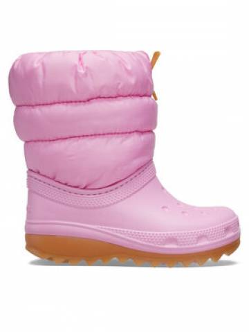 Crocs Снігоходи Classic Neo Puff Boot K 207684 Рожевий Crocs Снігоходи Classic Neo Puff Boot K 207684 Рожевий
