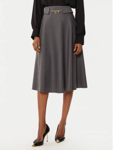 Rinascimento Спідниця-міді CFC0121918003 Сірий Regular Fit