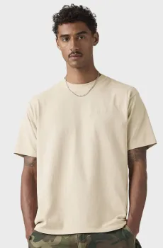 Мужская бежевая футболка Бежевый L Levi’s® A0637;0197
