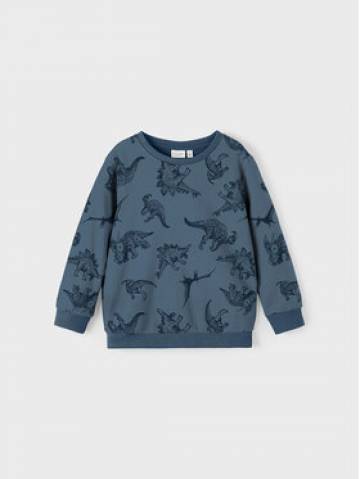 NAME IT Світшот 13218869 Голубий Loose Fit NAME IT Світшот 13218869 Голубий Loose Fit