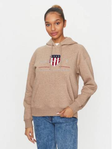Gant Світшот Archive Shield 4204567 Коричневий Relaxed Fit Gant Світшот Archive Shield 4204567 Коричневий Relaxed Fit