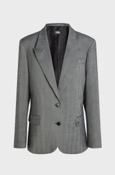 Женский жакет с узором Разноцветный 42 Karl Lagerfeld 240W1404