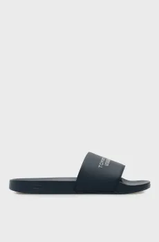Мужские темно-синие слайдеры RAISED POOL Синий 44 Tommy Hilfiger FM0FM05761