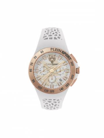 Plein Sport Годинник Thunderstorm Chrono PSABA0723 Срібний Plein Sport Годинник Thunderstorm Chrono PSABA0723 Срібний