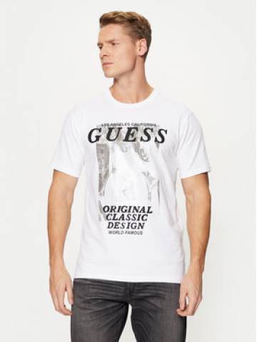 Guess Футболка M4BI47 J1314 Білий Slim Fit Guess Футболка M4BI47 J1314 Білий Slim Fit