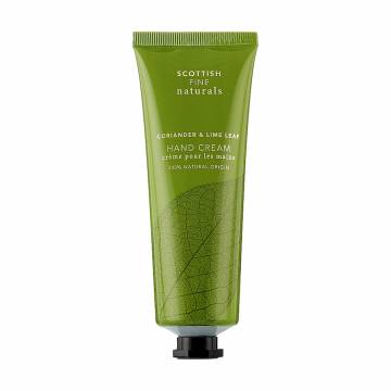 Крем для рук Scottish Fine Soaps Naturals Coriander & Lime Leaf Hand Cream Кориандр и листья лайма, 75 мл Крем для рук Scottish Fine Soaps Naturals Coriander & Lime Leaf Hand Cream Кориандр и листья лайма, 75 мл
