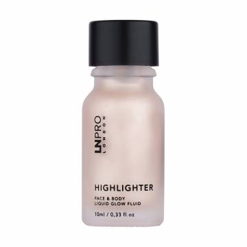 Хайлайтер для лица и тела LN Pro Highlighter Face & Body Liquid Glow Fluid 101, 10 мл Хайлайтер для лица и тела LN Pro Highlighter Face & Body Liquid Glow Fluid 101, 10 мл