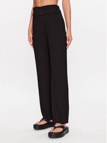 YAS Штани з тканини 26028051 Чорний Regular Fit YAS Штани з тканини 26028051 Чорний Regular Fit