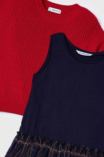 Mayoral цвет красный mini расклешённая 4912