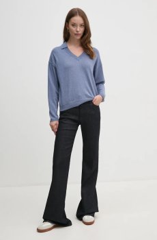 Свитер с примесью шерсти Pepe Jeans ISELA POLO