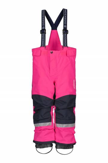 Детские лыжные штаны Didriksons IDRE KIDS PANTS цвет розовый Детские лыжные штаны Didriksons IDRE KIDS PANTS цвет розовый