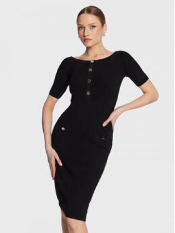 Liu Jo Трикотажна сукня CA3088 MS49I Чорний Slim Fit Liu Jo Трикотажна сукня CA3088 MS49I Чорний Slim Fit