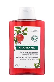 Шампунь Klorane Shampoo with Pomegranate для окрашенных волос, с экстрактом граната, 200 мл