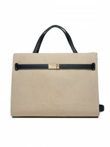 Tommy Hilfiger Сумка Th Heritage Workbag Sp Ca AW0AW17387 Бежевий Tommy Hilfiger Сумка Th Heritage Workbag Sp Ca AW0AW17387 Бежевий