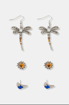 Сережки Medicine 3 шт