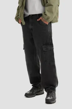 Мужские черные джинсы 568® Loose Straight Cargo Черный 33-32 Levi’s® 000LP;0002