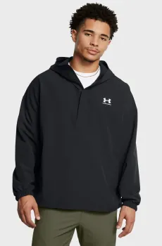 Мужской черный анорак UA Vibe StormShell Hood Черный XL Under Armour 1386575-001