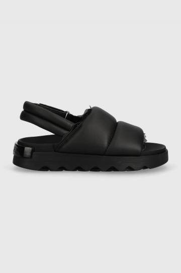 Кожаные сандалии Sorel VIIBE SLINGBACK женские цвет чёрный 2069941010 Кожаные сандалии Sorel VIIBE SLINGBACK женские цвет чёрный 2069941010