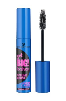 Водостойкая тушь для ресниц Essence Get Big! Lashes Volume Boost Mascara Waterproof Black, 12 мл