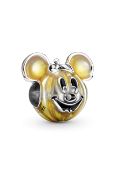 Намистина "Гарбуз із зображенням Міккі Мауса"