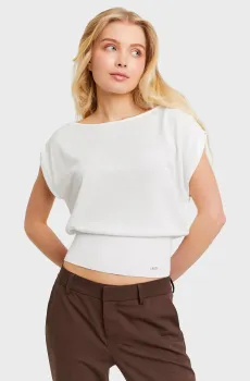 Женский белый топ Белый L Tally Weijl SPUVIFAISA