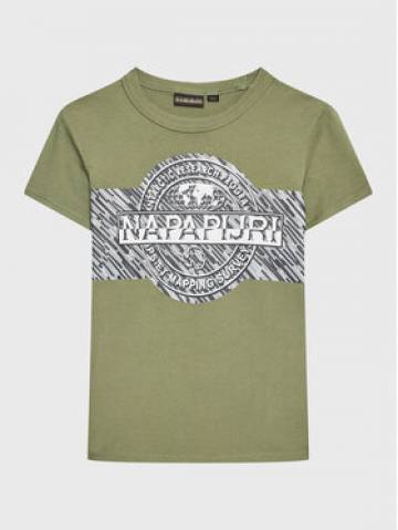 Napapijri Футболка K S-Pinzon NP0A4H2Z M Зелений Regular Fit Napapijri Футболка K S-Pinzon NP0A4H2Z M Зелений Regular Fit