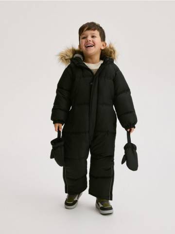 Reserved - BOYS` ROMPERS & MITTENS - чорний - 049BC-99X Reserved - BOYS` ROMPERS & MITTENS - чорний - 049BC-99X