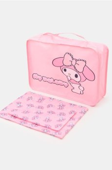 Косметички, 3 шт. My Melody - пастельний рожевий