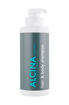 Уценка! Мужской шампунь для волос и тела Alcina Herrenpflege For Men Hair & Body Shampoo, 500 мл