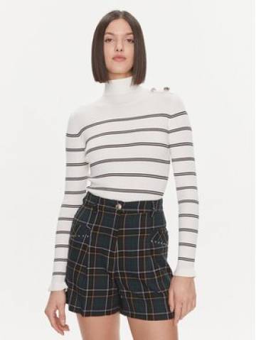 Liu Jo Гольф MF3002 MS99E Білий Slim Fit Liu Jo Гольф MF3002 MS99E Білий Slim Fit