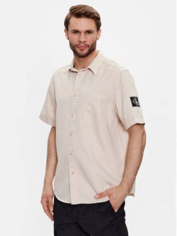 Calvin Klein Jeans Сорочка J30J322948 Бежевий Regular Fit Calvin Klein Jeans Сорочка J30J322948 Бежевий Regular Fit