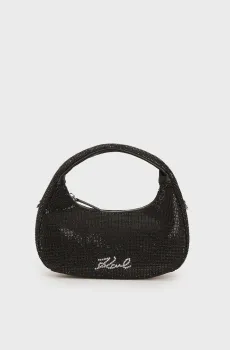 Женская черная сумка Черный ONESIZE Karl Lagerfeld 246W3081
