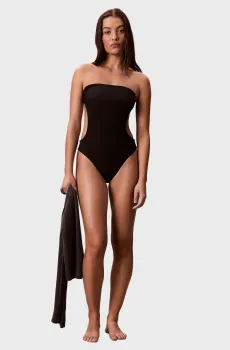 Женский черный купальник ONE PIECE Черный L Calvin Klein LV00Q61217