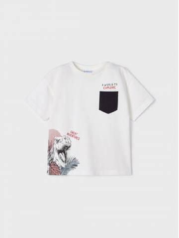 Mayoral Футболка 3005 Білий Regular Fit Mayoral Футболка 3005 Білий Regular Fit