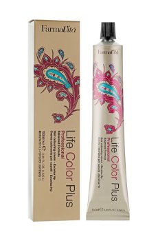 Уценка! Перманентная крем-краска для волос FarmaVita Life Color Plus Hair Colouring Cream 6.7 Светлый коричневый кашемир, 100 мл
