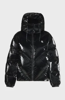 Женская черная куртка ikon Черный S Karl Lagerfeld B3W15036
